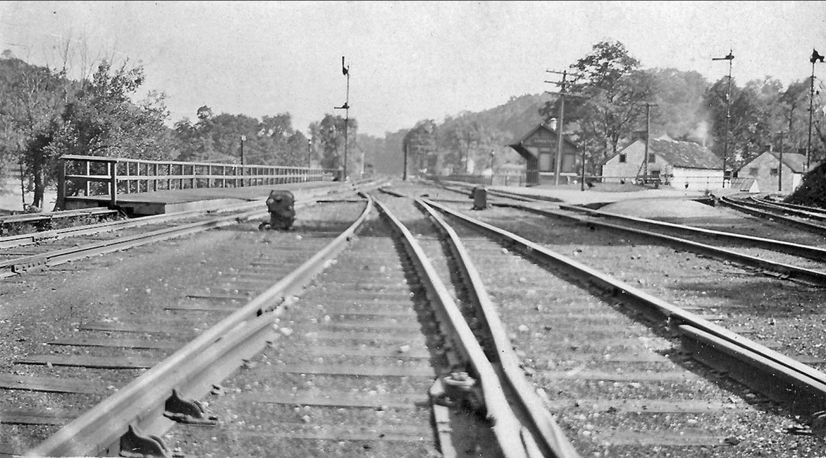 The PRR's Springfield Junction at Ganister, ca. 1930s.